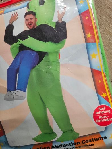 Halloween Inflatable Alien Abduction Costume