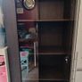 Ikea bookcase with glass doors on large Image 2