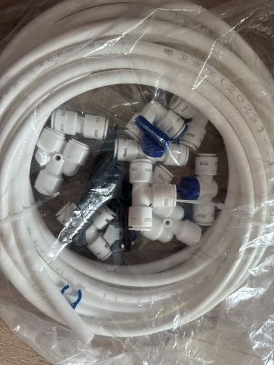 Brand New Water Inlet Hose Connection Set with T-Piece NSF Certified