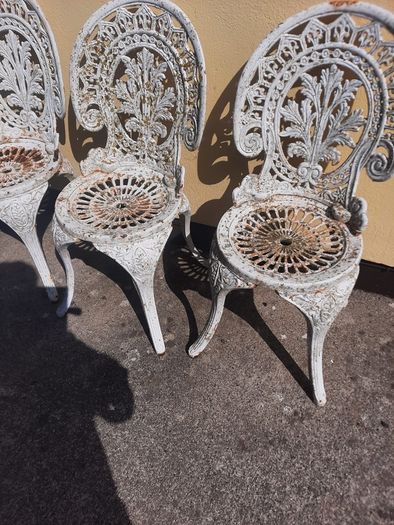 antique garden chairs