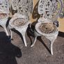 antique garden chairs Image 2