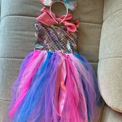 Girl hair band fancy dress 6T
