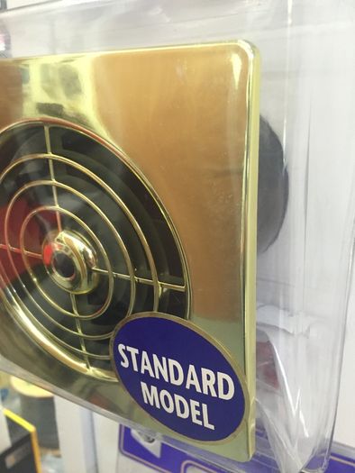 4" Brass Effect Fans Standard
