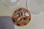 Knights templar medallion