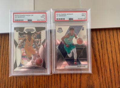 Ja Morant PSA 9 Rookie cards