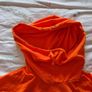 Orange Light Hoody Top Image 2