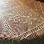 Vintage Lace crochet  bed spread Image 4