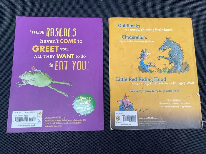 Roald Dahl books (price for both)
