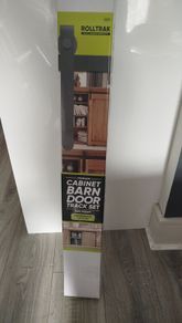 Brand new cabinet barn door track set