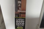 Brand new cabinet barn door track set