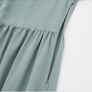 Uniqlo Rayon Georgette Volume 3/4 Sleeved Flared Dress Image 6