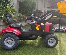 Rolly case puma tractor with pneumatic tyres