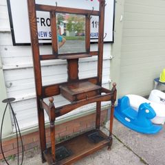 vintage hall stand