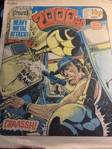 2000 AD Featuring Judge Dredd Prog 268- 12th June 1982- IPC Magazines