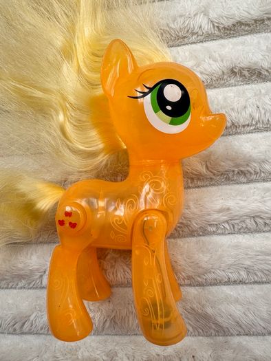 My Little Pony Shining Friends Applejack approx. 14 cm. Used NOT Working Used Please see photos