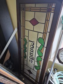 Two ornate glass partitions for sale