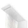 Shower Panel System Aluminium Matte White Image 3
