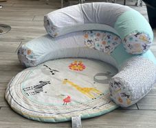 Baby inflatable chair and pod