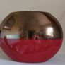 Blood Red Sunset Ceramic Vase Image 2