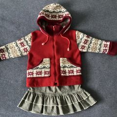 Jacket, trousers and skirt set, 1,5- 2 years