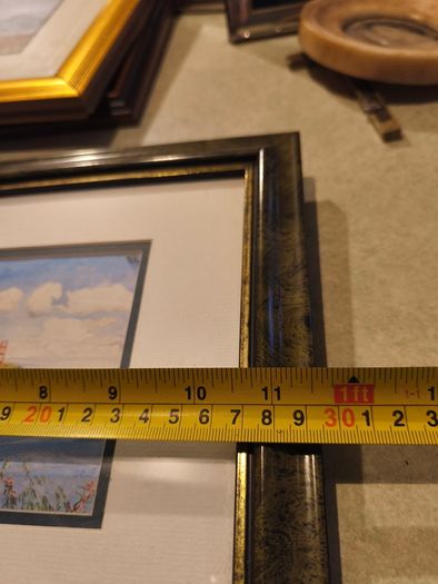Framed Vintage Golden Gate Bridge Lithograph Print.