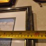 Framed Vintage Golden Gate Bridge Lithograph Print. Image 4