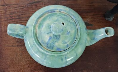 Carrig Ware ,Spongeware/ dripware Teapot