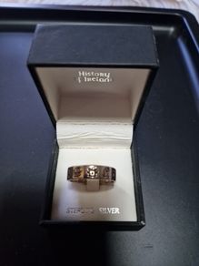 mens silver ring