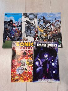 Fortnite, Transformers and Sonic Comics