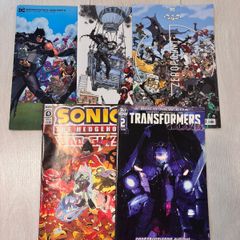 Fortnite, Transformers and Sonic Comics