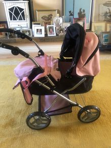 toy pram silver cross