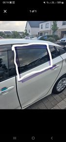 prius window glass