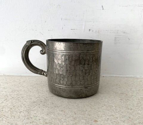 Vintage English Pewter Tankard
