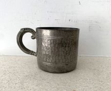 Vintage English Pewter Tankard