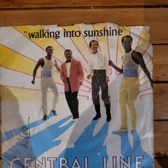 Central Line Walking Into Sunshine 7 inch Vinyl 1981 Mercury MER 78