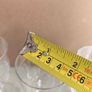 Set VTG Webb Corbett Crystal 3 Piece Liqueur Sherry glasses Image 2