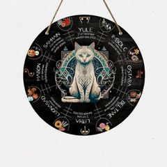 Witchy House decoration wth Imbolc, Beltane, Samhain & more