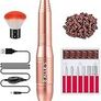 Professional Electric Nail Drill 30000 RPM Efile Bufferwith Nail Drill Bits Set Image 7
