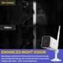 Security Camera Outdoor, 1080P CCTV Camera Wireless WiFi, Waterproof Home Surveillance Camera with 2-Way Audio, Night Vision, Motion Detection, Cloud Storage, Work with Alexa (FREE POSTAGE) Image 6