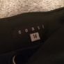 Coast black satin boned dress Image 3