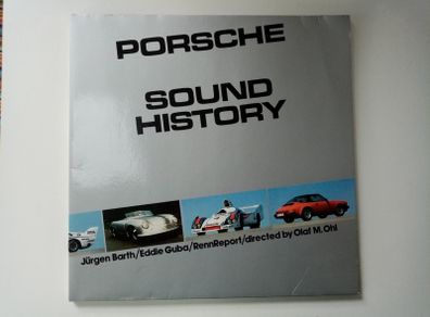 Porsche Sound History Vinyl Record (1982) - Porsche Collectible - Porsche History - Porsche Engine Sound Album