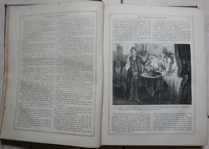 Vintage Charles Dickens,  The Life And Adventures Of Martin Chuzzlewit