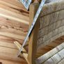 Wooden woven lounge chair Image 5