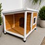 Outdoor Dog House with porch Image 3