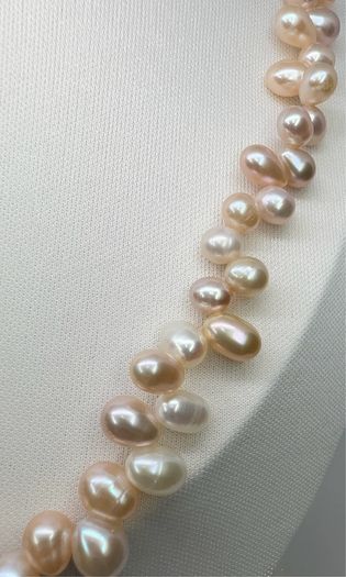 Perl Tucson Finds - Natural AAA Multi-Color Freshwater Pearl Necklace