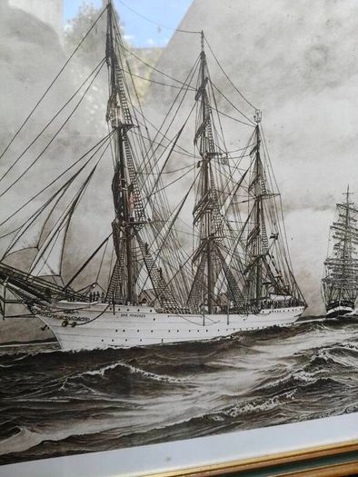 Nautical Signed Framed Print