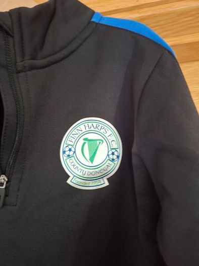 Kid's Finn Harps 3/4 zip tracksuit top