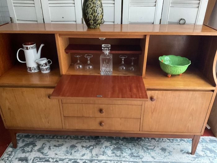 Mid century teak side board in VGC