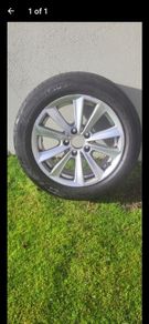 BMW spare alloy wheel