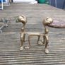 brass fire dogs Image 4